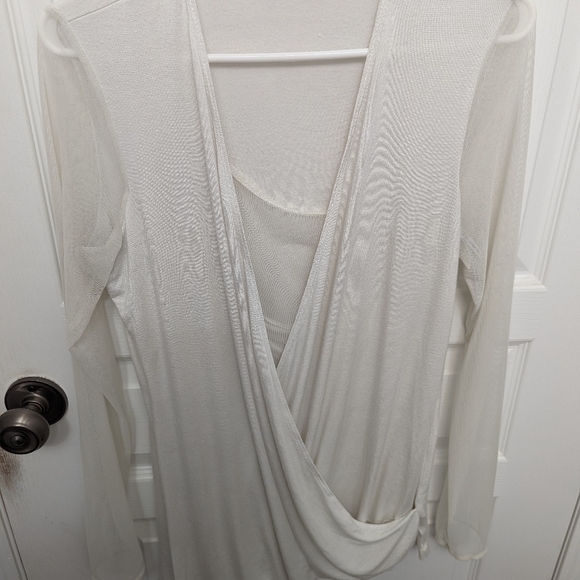 Iris Setlakwe white cross body blouse - Picture 4 of 11